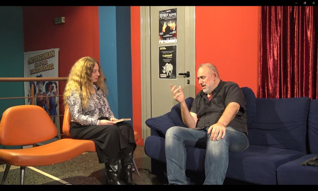 Ο Θανάσης Τριαρίδης στον Ζωτικό του&nbsp;Χώρο